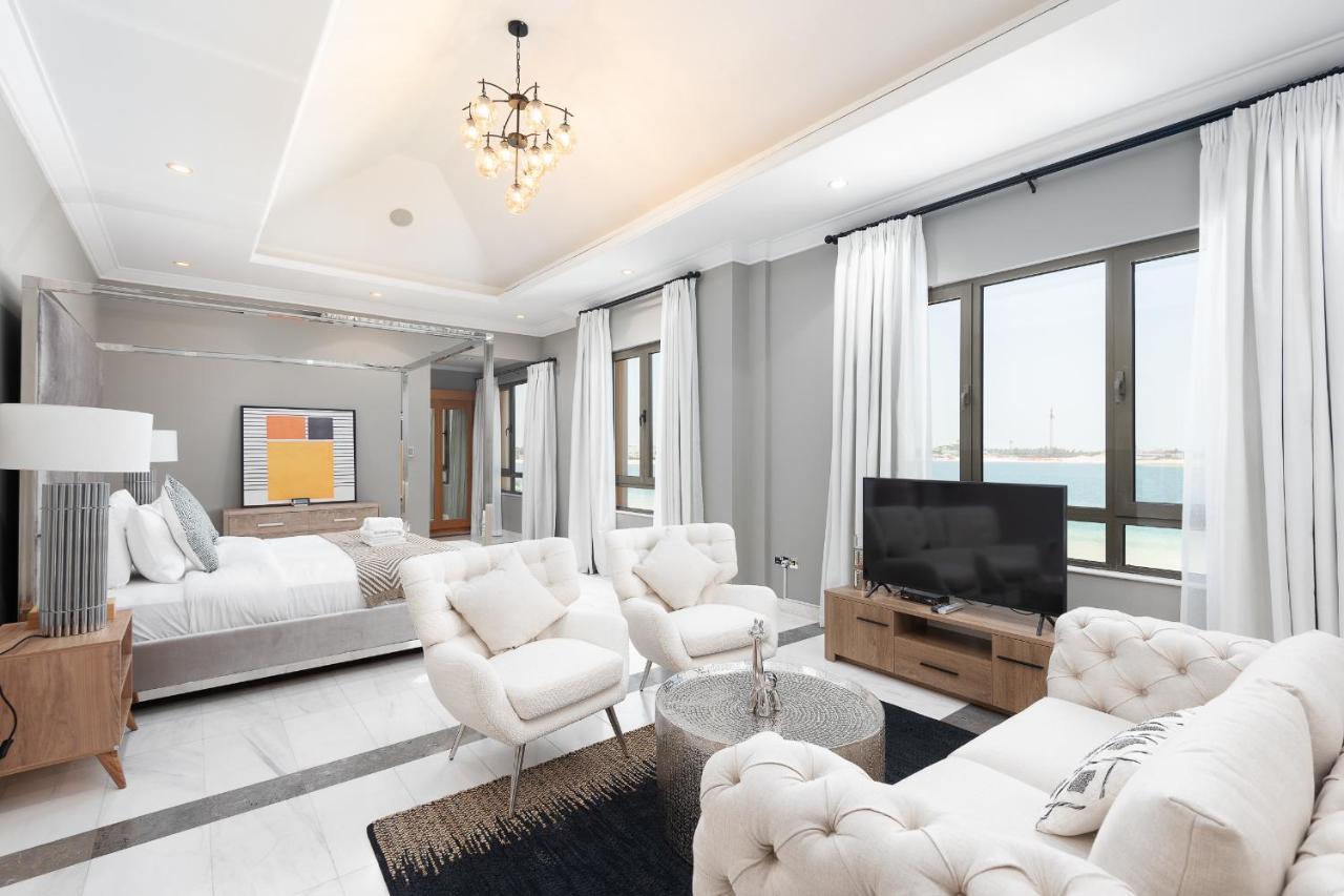 Maison Privee - Prvt Pool & Beach! In Luxury Palm Jumeirah Villa 迪拜 外观 照片